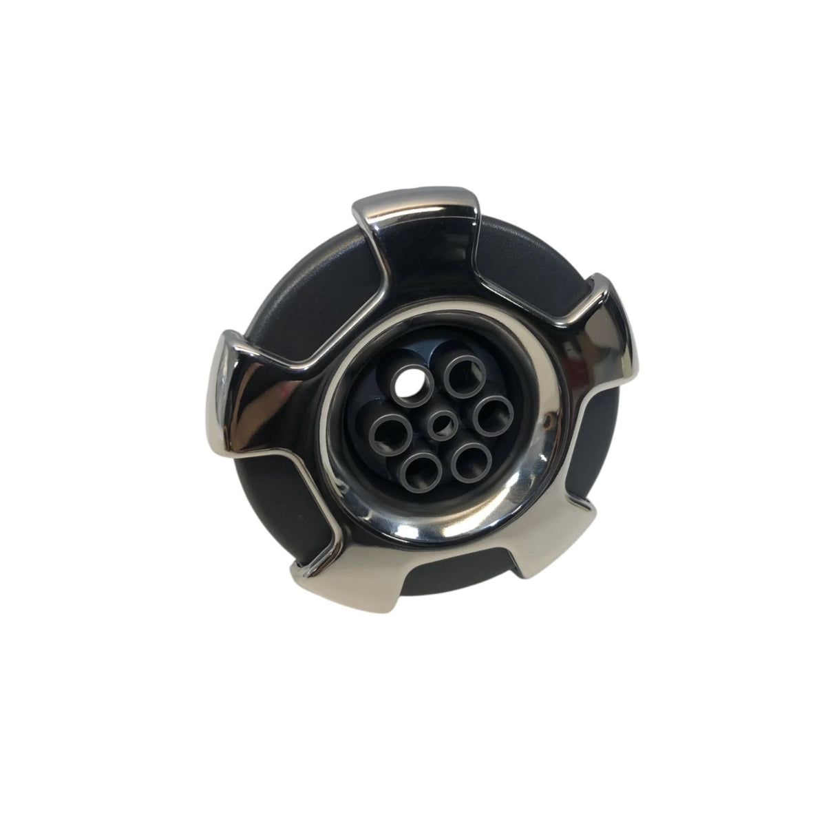 Jet Marquis Crown 3 1/4 tum 7-ports massage rostfri